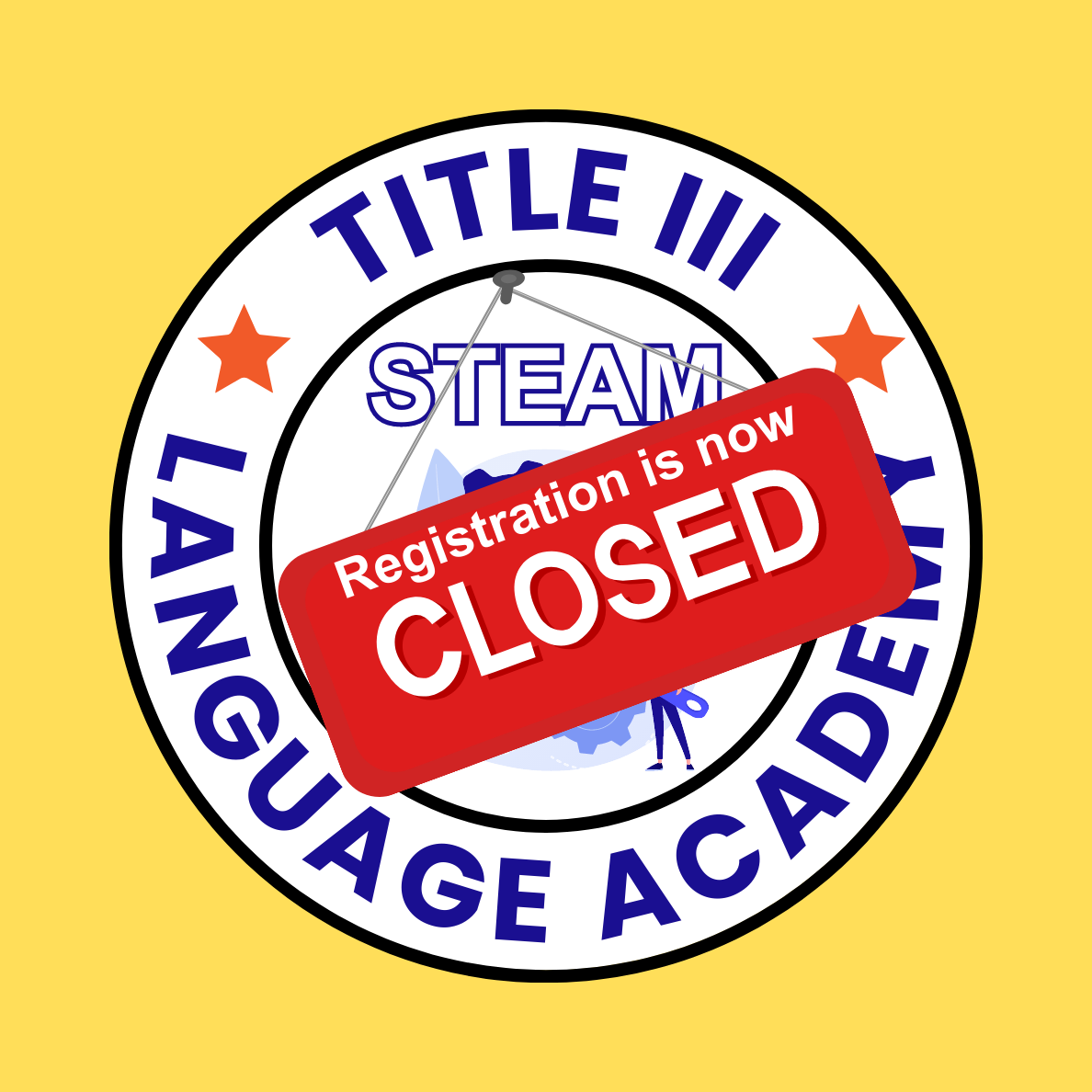 Title III Steam Academy Closed logo
