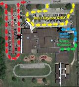 Meyer Elementary Student Drop Off/Pick Up Map