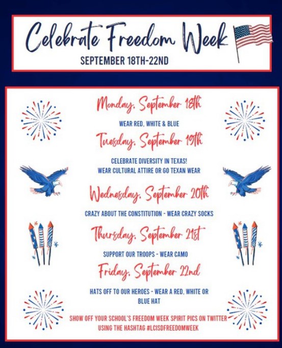 Celebrate Freedom Week