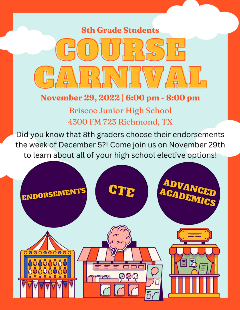 Course Carnival Flyer