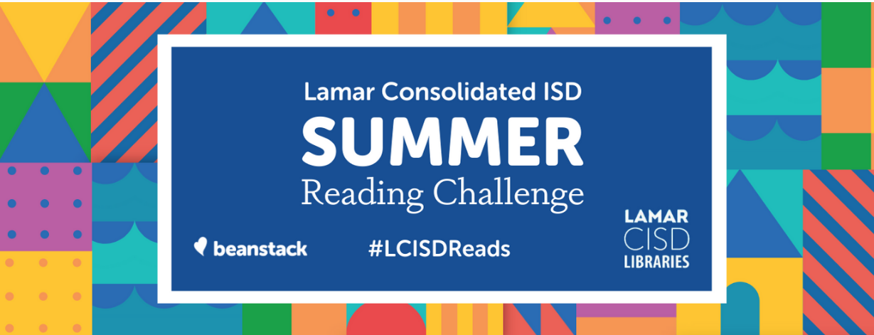 LCISD Summer Reading Challenge Graphic