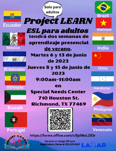 Project LEARN Summer Spanish