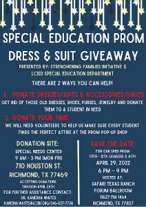 Prom Donation Flyer