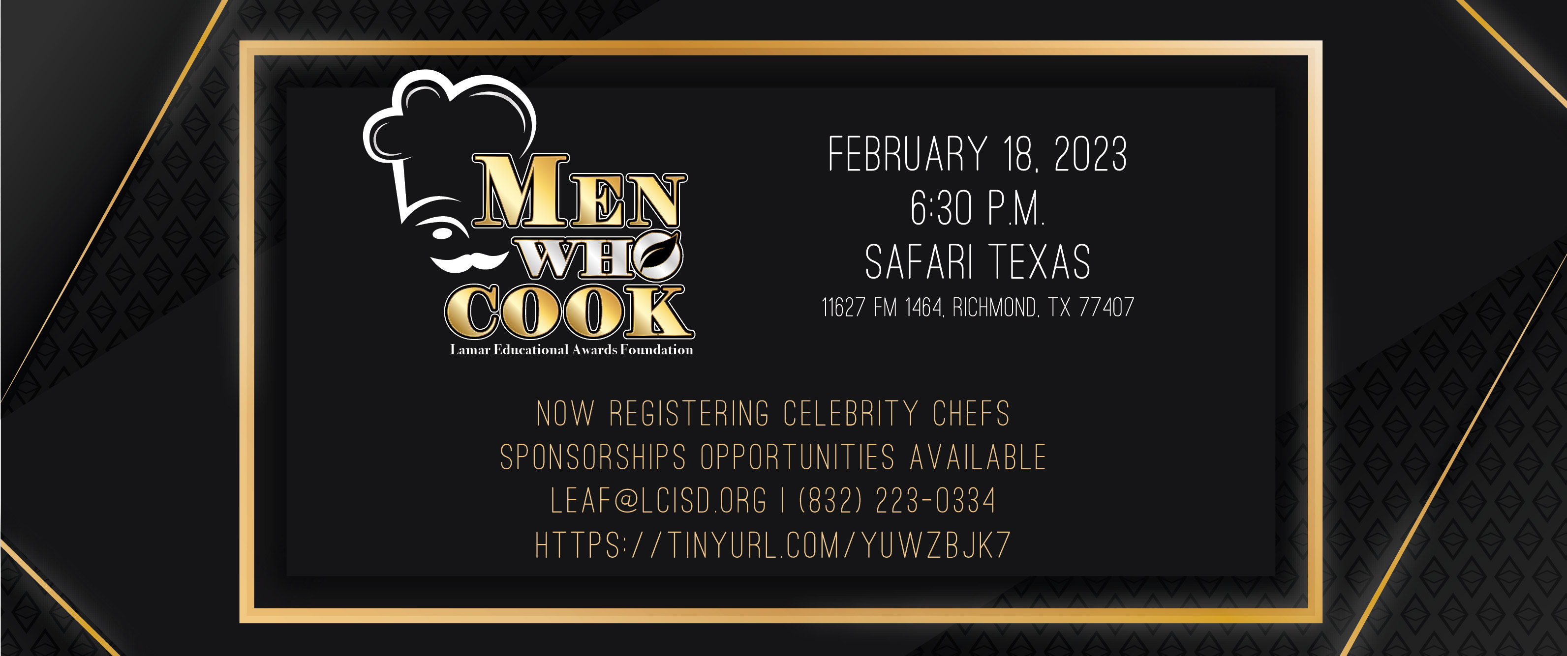 REV invitation Men Cook