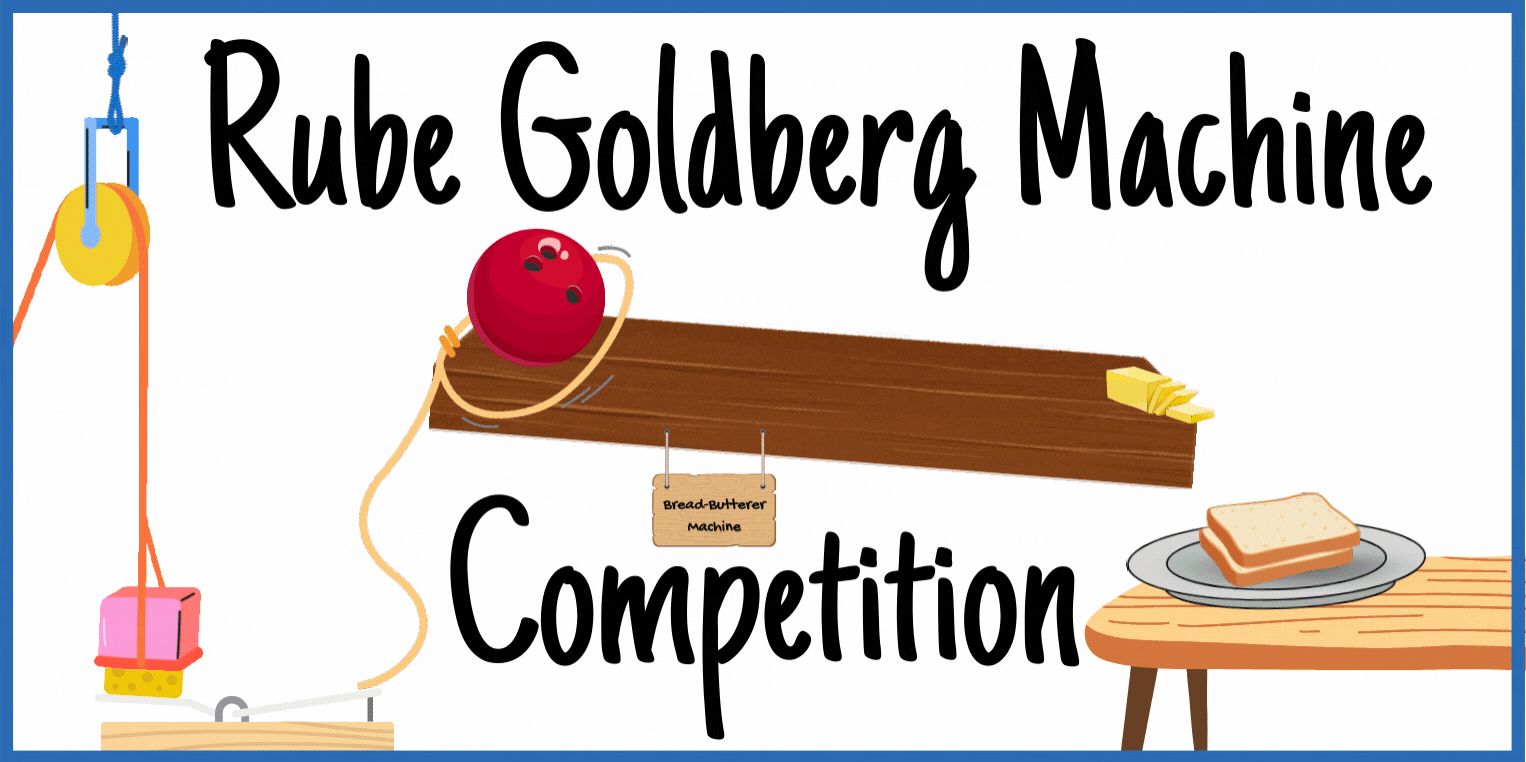 Rube Goldberg Machine Challenge Graphic