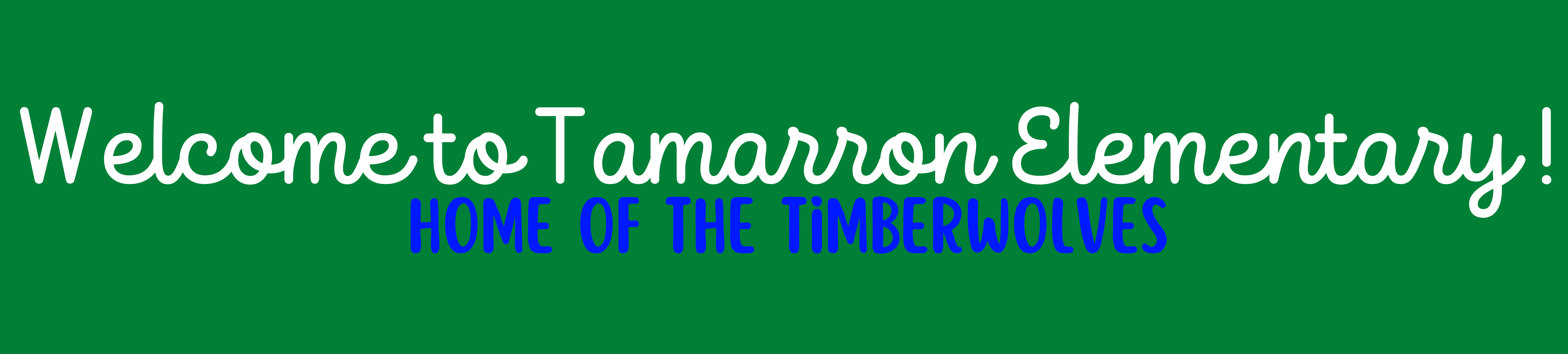 Welcome to Tamarron Elementary! (3)