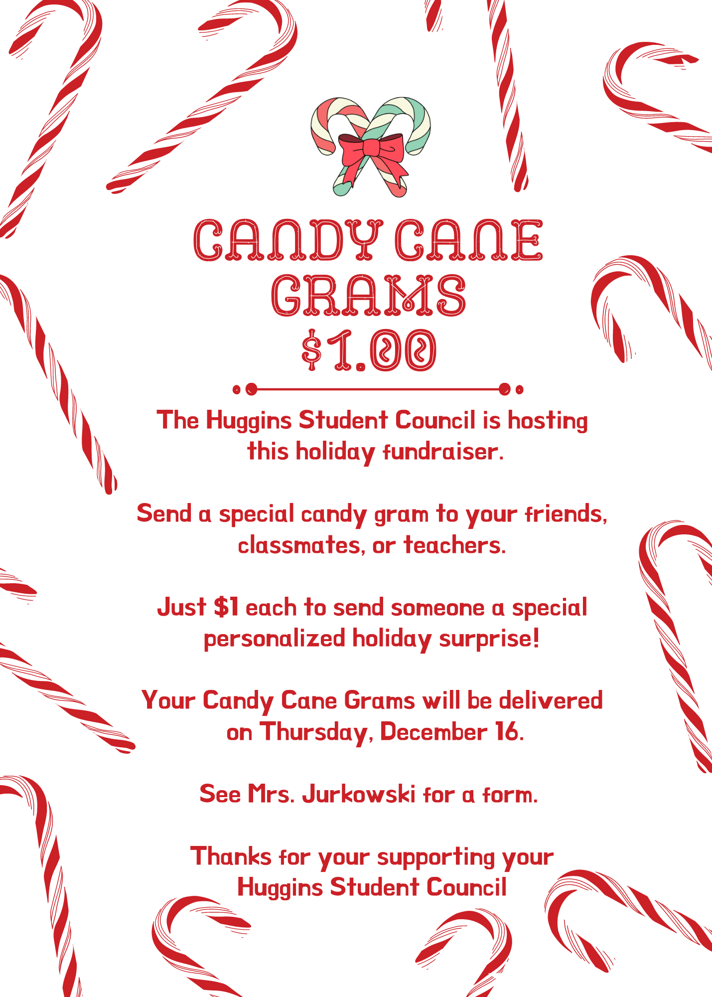 Candy Cane Gram Poster (1)