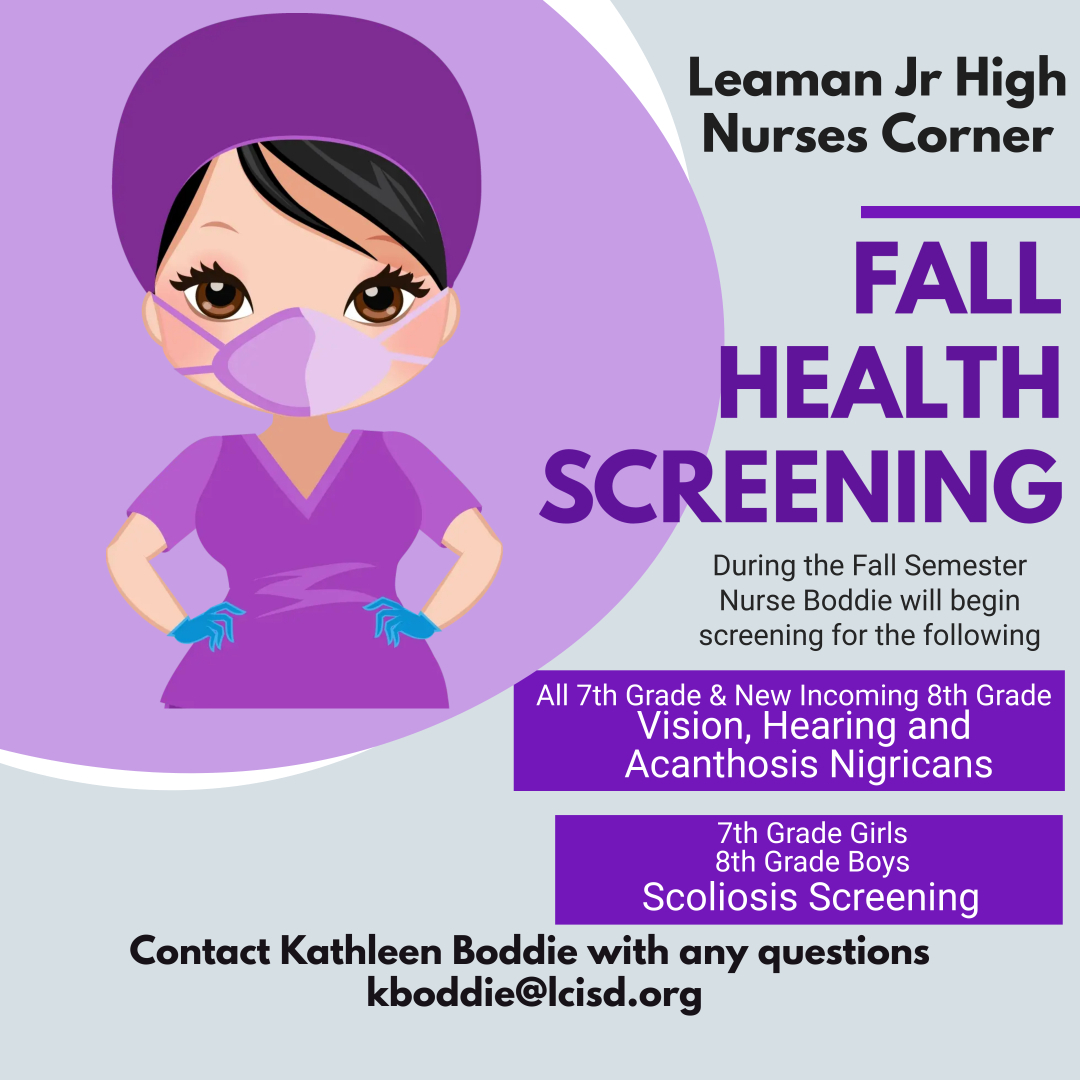 Fall Health Screenings