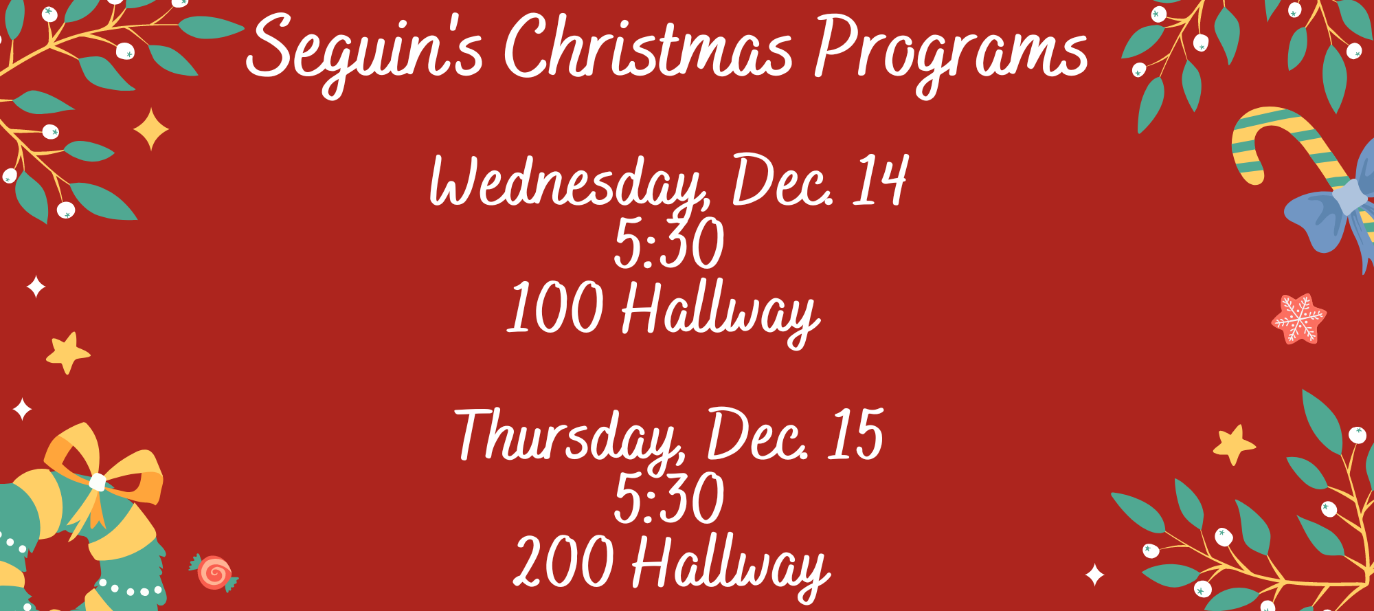 Christmas Programs